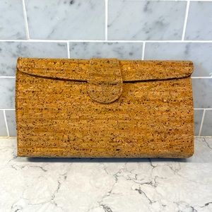 Jcrew cork clutch